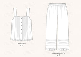 Loungewear inspired by heirlooms