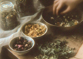 Burdock Root, Dandelion Root, & Spearmint Tea