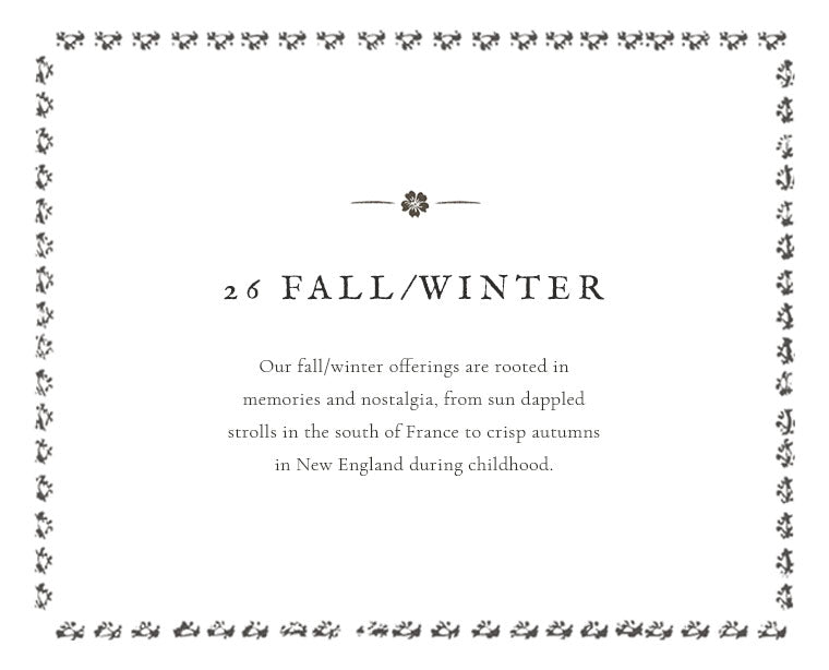Fall/Winter 2026