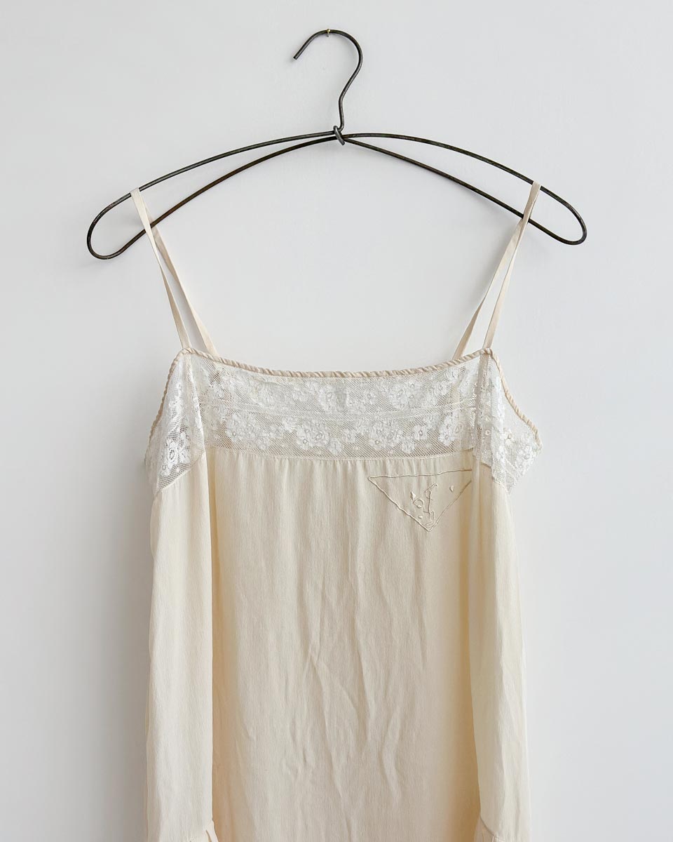 1920s Silk Chemise