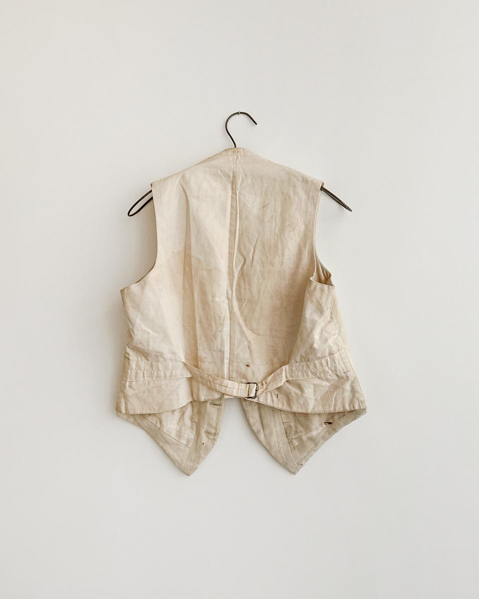Antique Pinstriped Waistcoat