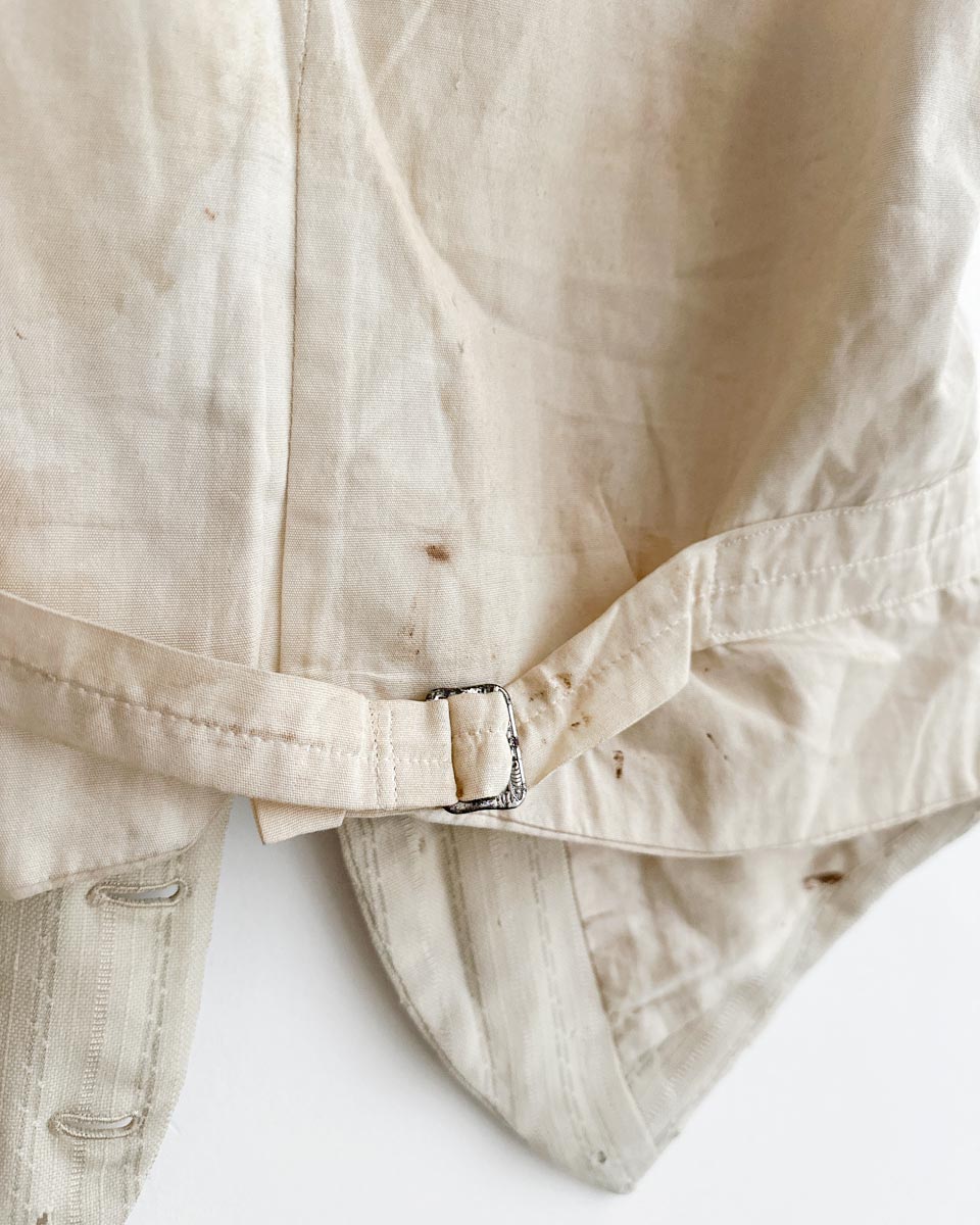 Antique Pinstriped Waistcoat