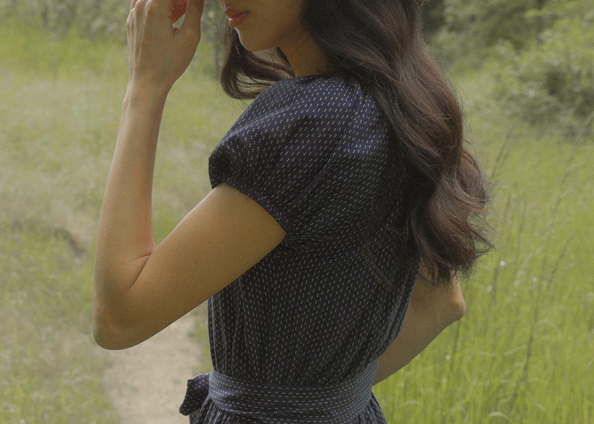 Calais Dress - Midnight Sun