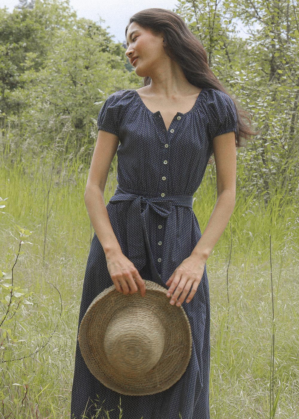 Calais Dress - Midnight Sun