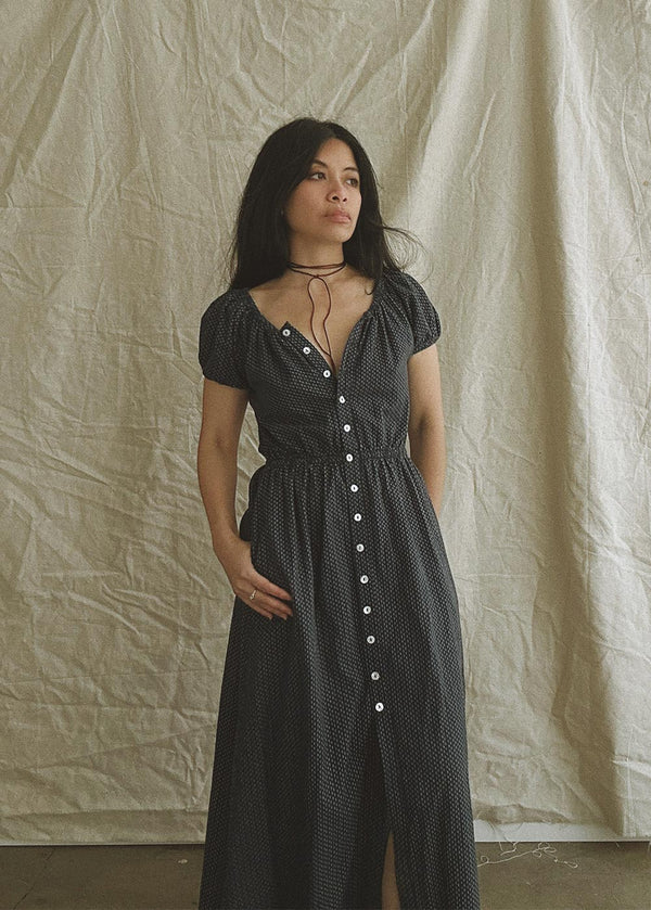Calais Dress - Midnight Sun