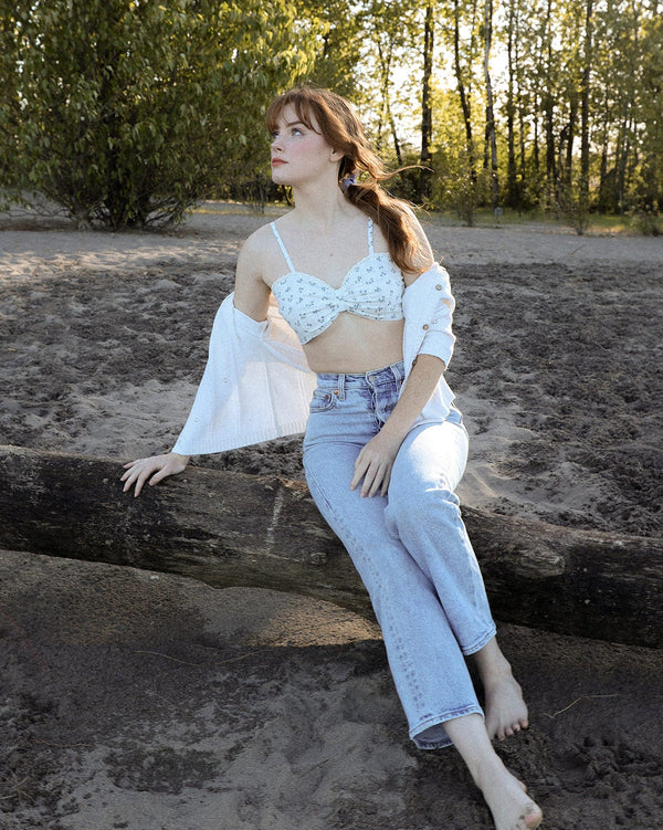Atèlette 1940s Inspired Cotton Floral Lounge Set - JANE - Consciously Crafted Clothing