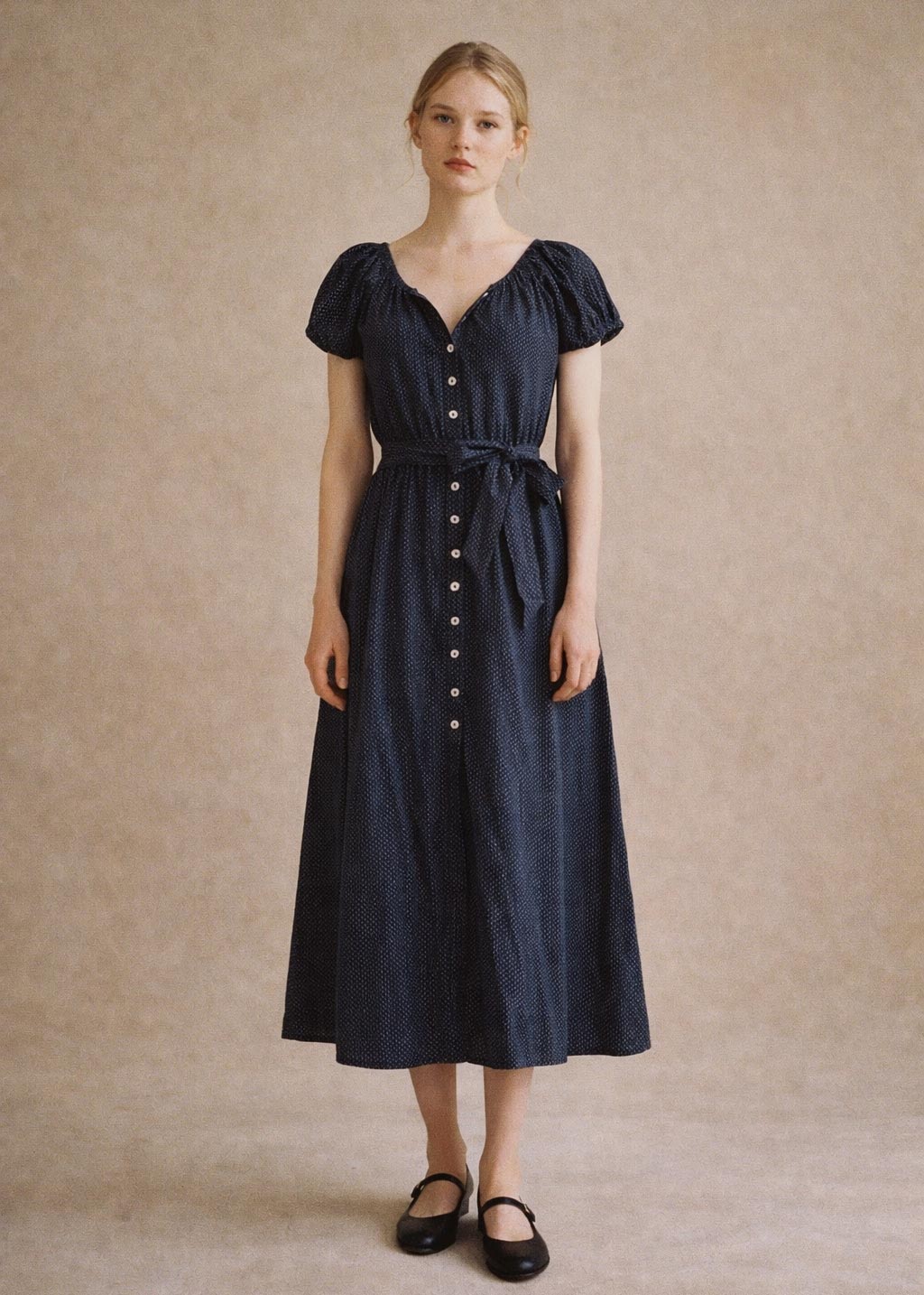 Calais Dress - Midnight Sun