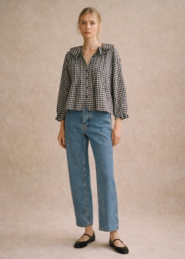 Nesaea Top - Prairie Noir