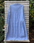 Vintage 1920s Chambray Work Dress