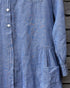 Vintage 1920s Chambray Work Dress