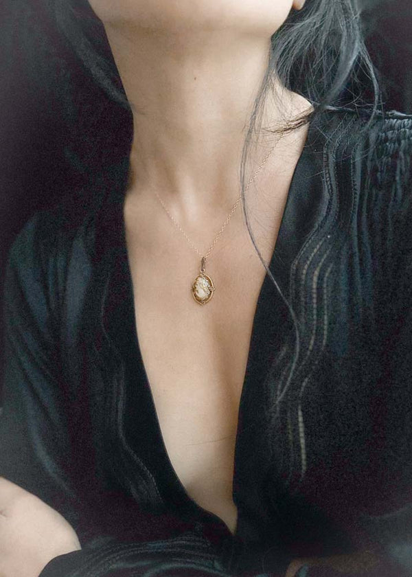 Blodwen Cameo Necklace