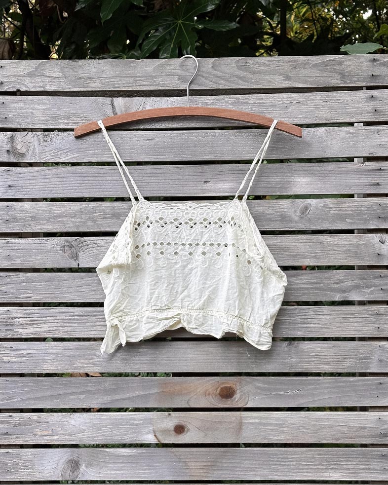 Antique Broderie Anglais Camisole