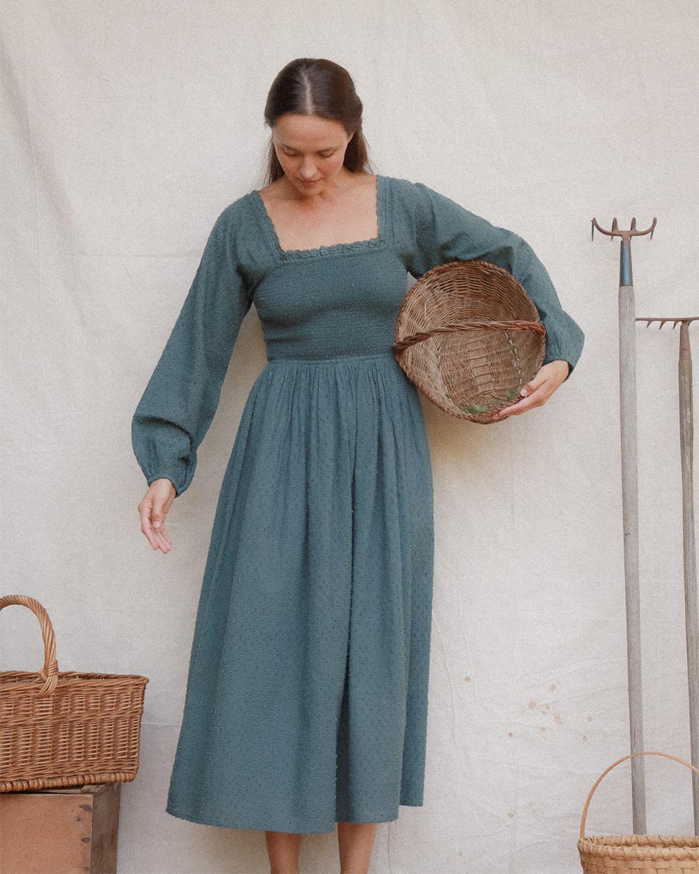 Louise Dress - Marsh