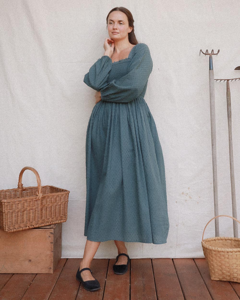Louise Dress - Marsh