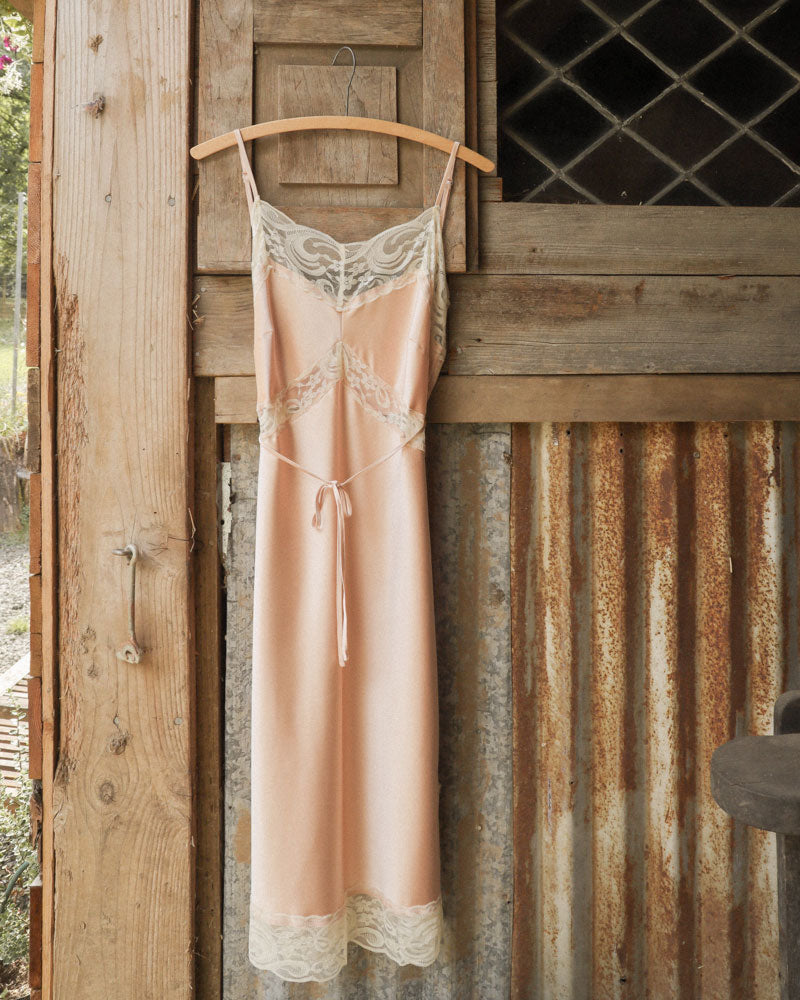 Atelette--Consciously remaking vintage heirlooms one at a time-- Colette Slip, vintage 1940s inspired slip