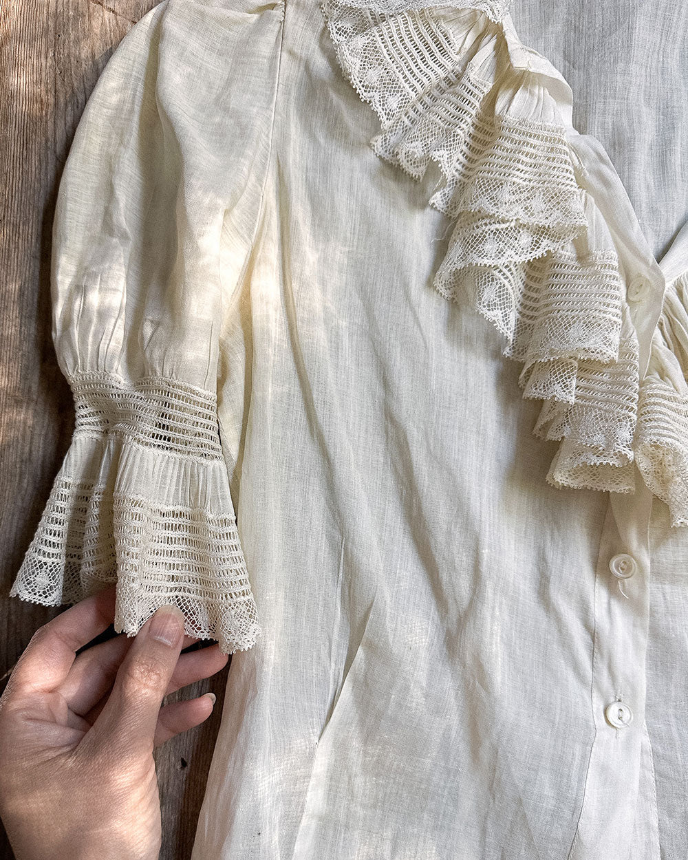 Vintage 1930s Ruffle Blouse