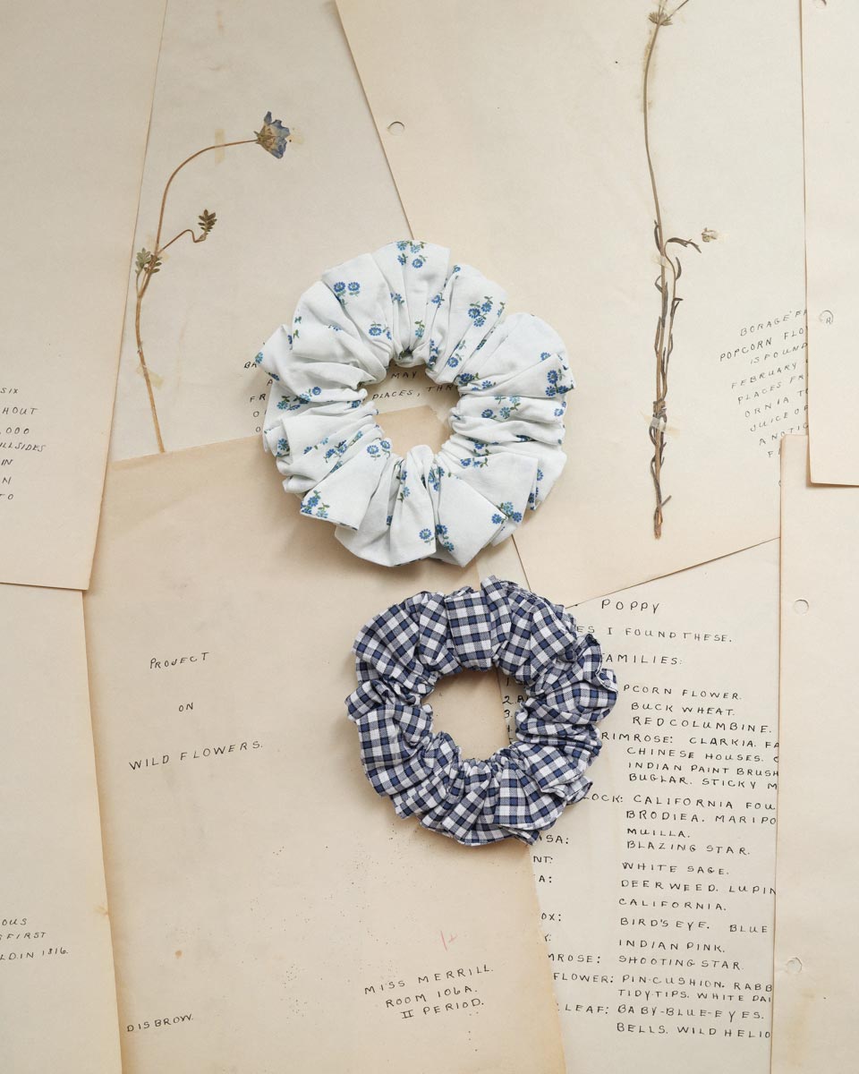 Cotton Hair Scrunchie