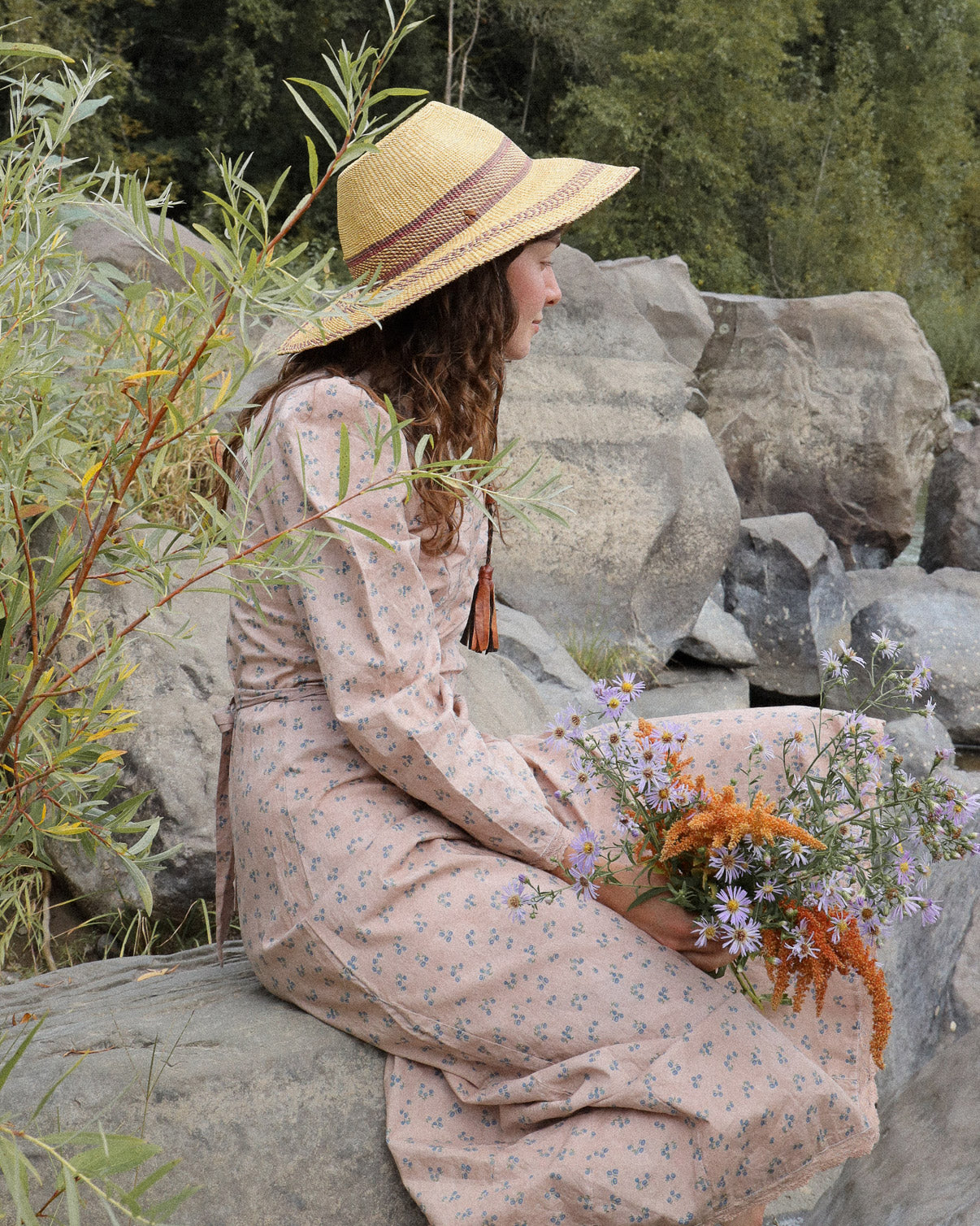 Emmeline Dress - Antique Mauve