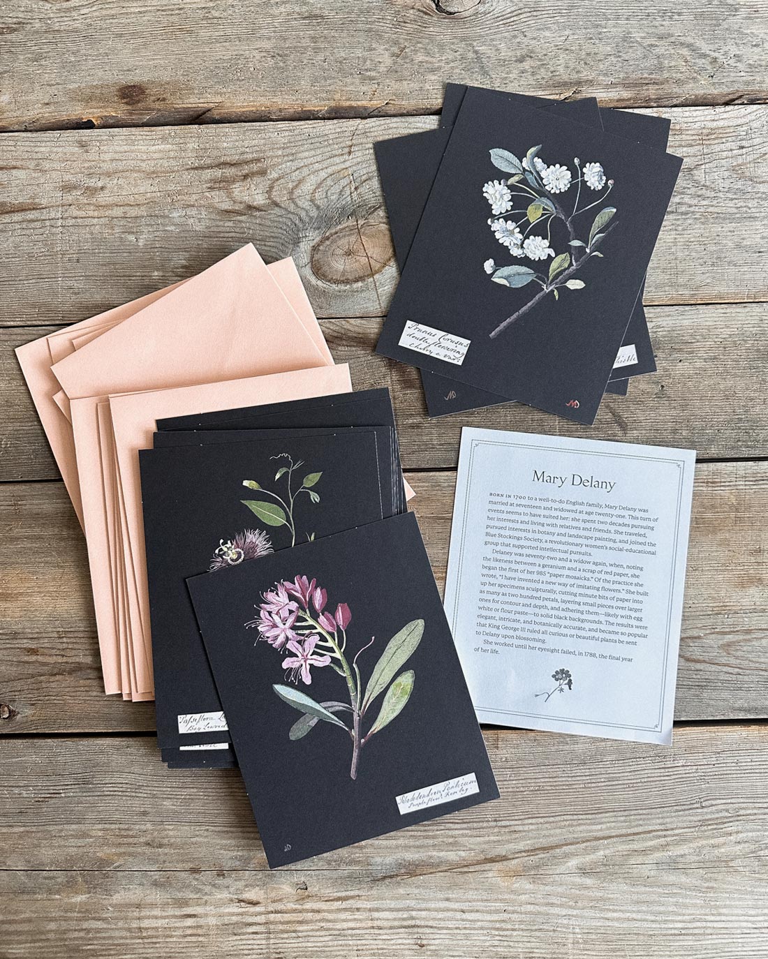 Mary Delaney Botanical Notecards