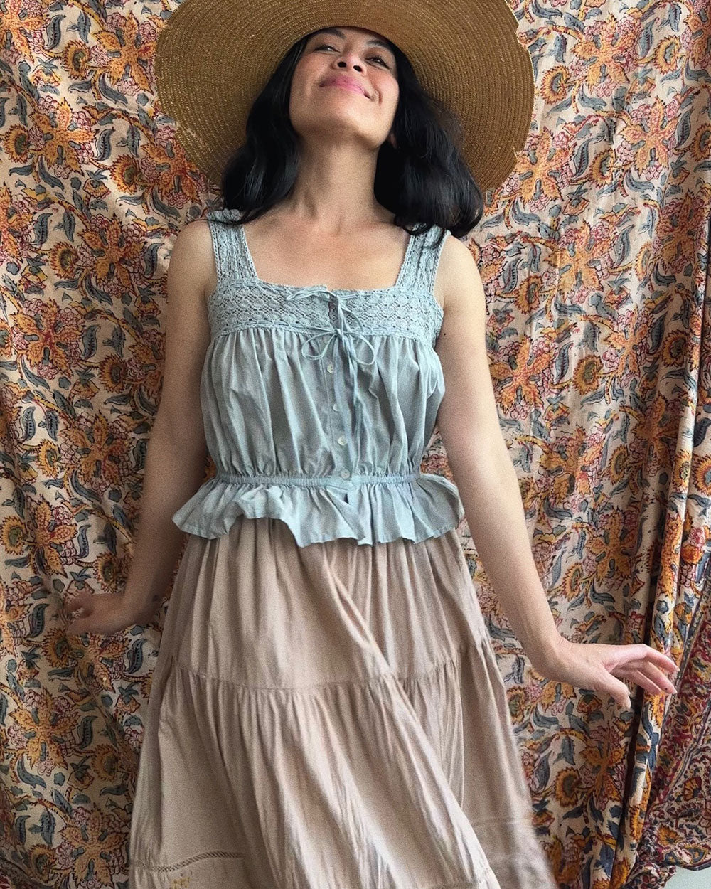 Simone Camisole - Loch Green