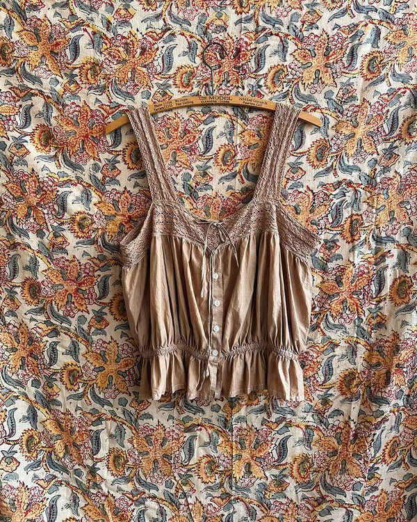 Simone Camisole - Terre Brown