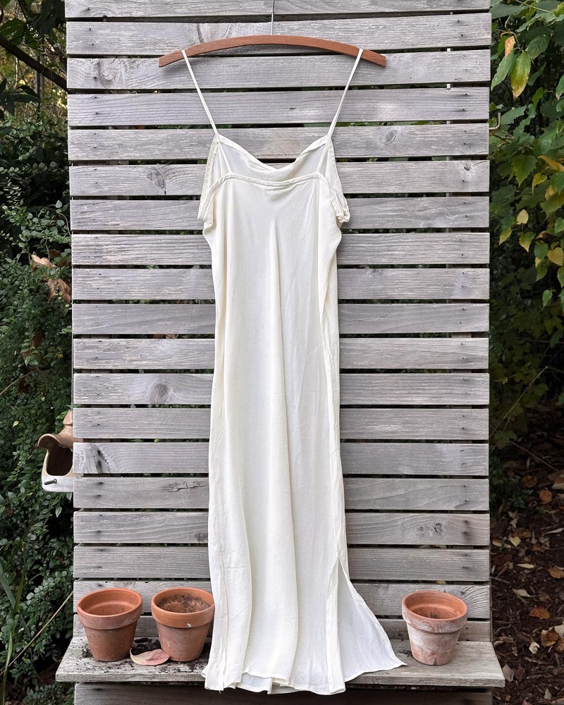 Vintage 1930s Silk Acetate Slip