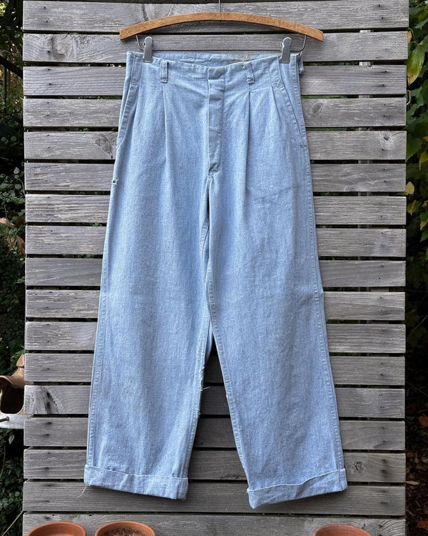 Vintage 1940s Workwear Trousers