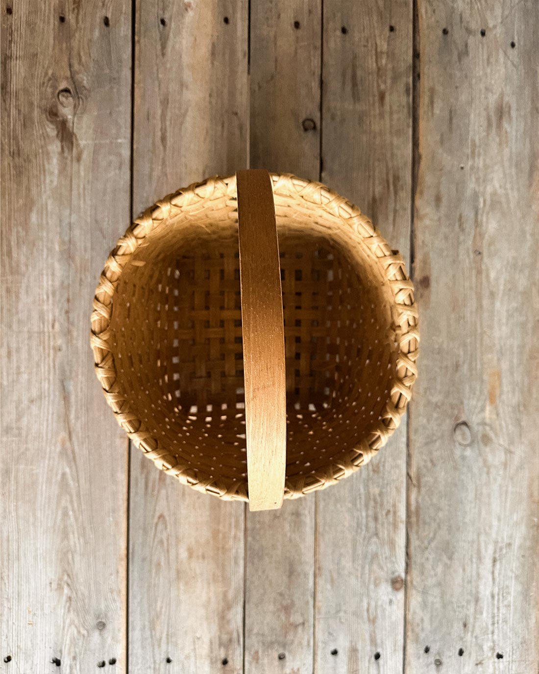 Handwoven Gathering Basket