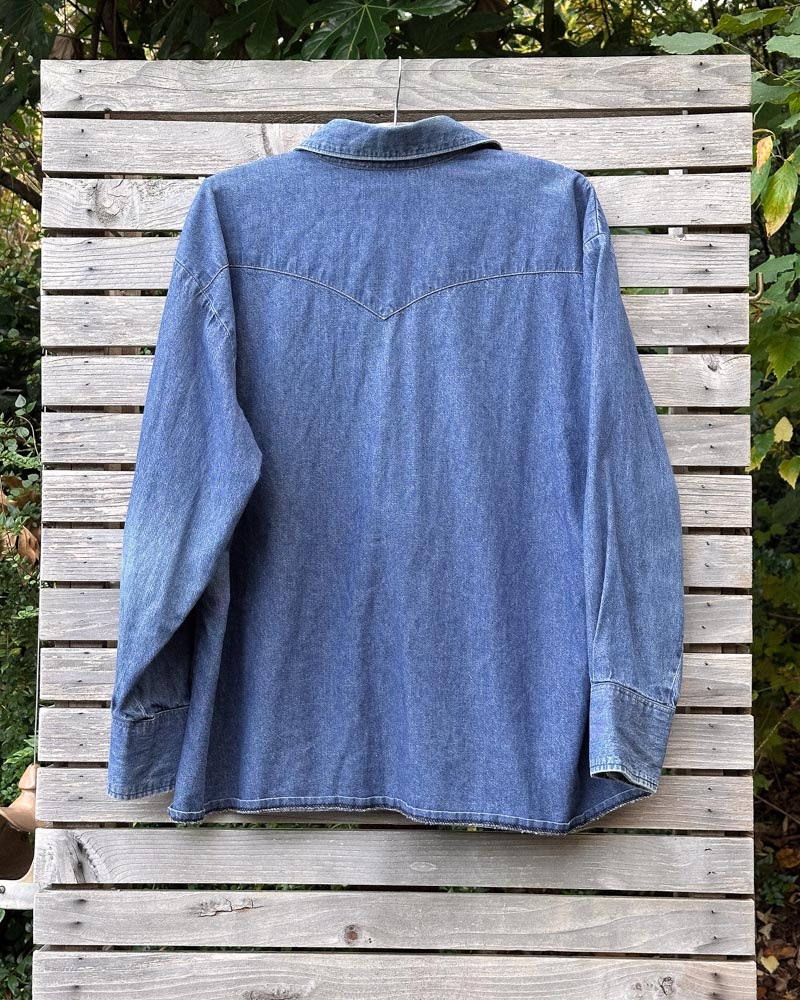 Vintage Wrangler Western Denim Shirt
